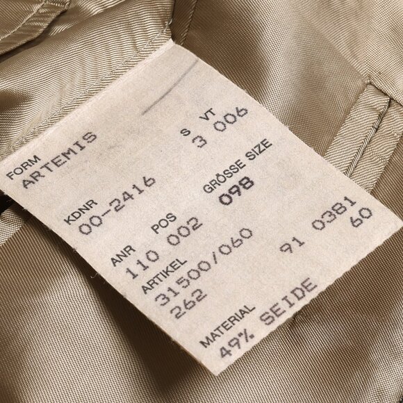 HUGO BOSS (Germany) 90s, E. Thomas Silk-Wool, Birdseye Weave, Roland Bremen - Picture 4 of 9